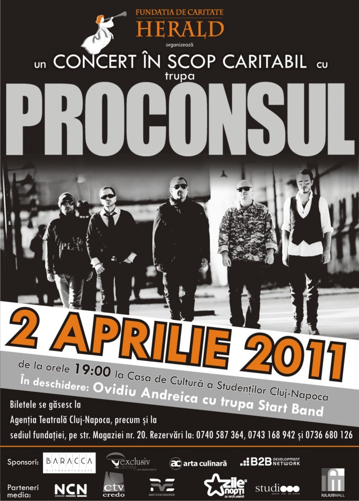 Afis Proconsul studiograph 04-03-2011
