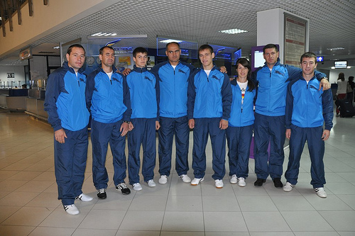 echipa de sportivi