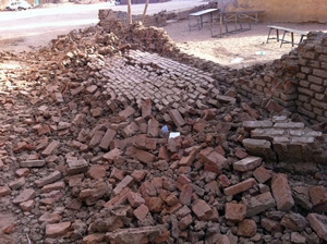 Demolished Khartoum church in Sudan