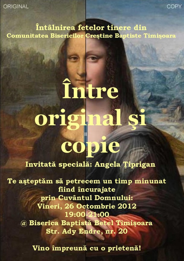 Intre Original si Copie