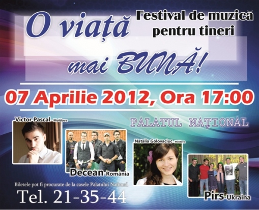 Festivalul de muzicӑ pentru tineri la Chișinӑu