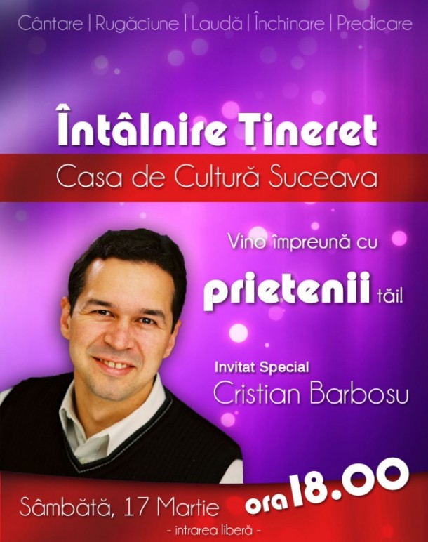Cristian Barbosu la Suceava