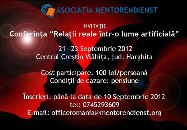 Conferinţa “Relaţii reale într-o lume artificială”