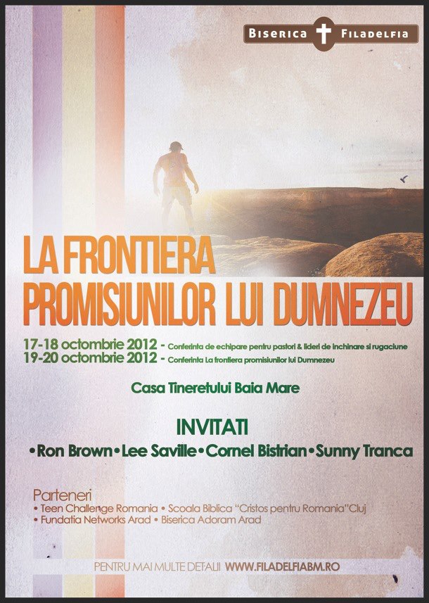Conferinţa “La frontiera promisiunilor lui Dumnezeu”