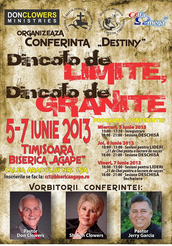 Conferința “Destiny” la Timișoara