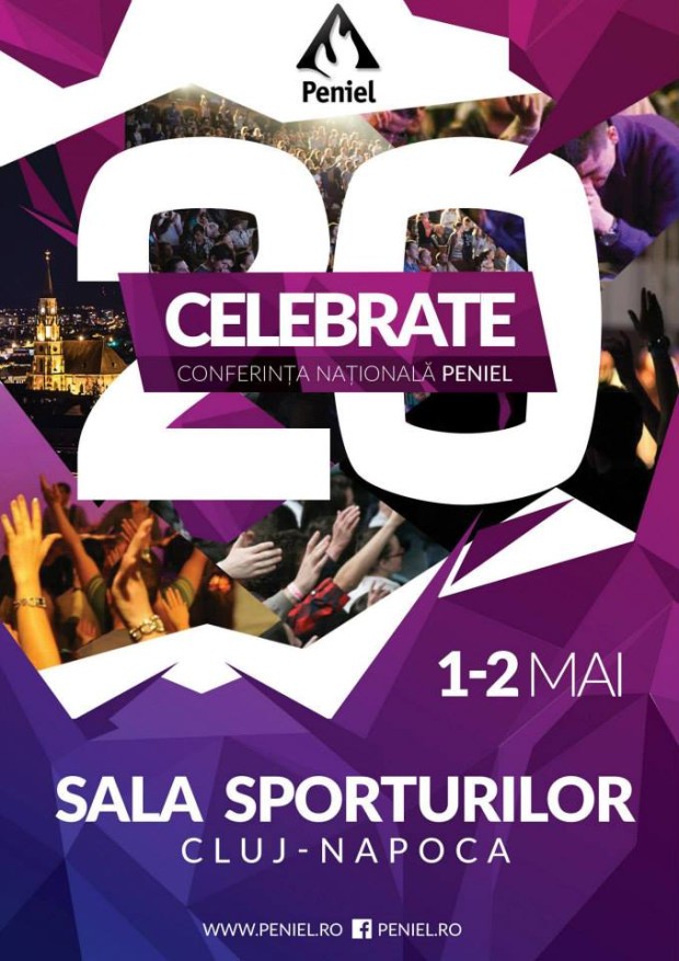 20 de ani la “PENIEL”! Veniţi să “CELEBRĂM-sărbătoreşte viaţa” la Cluj-Napoca