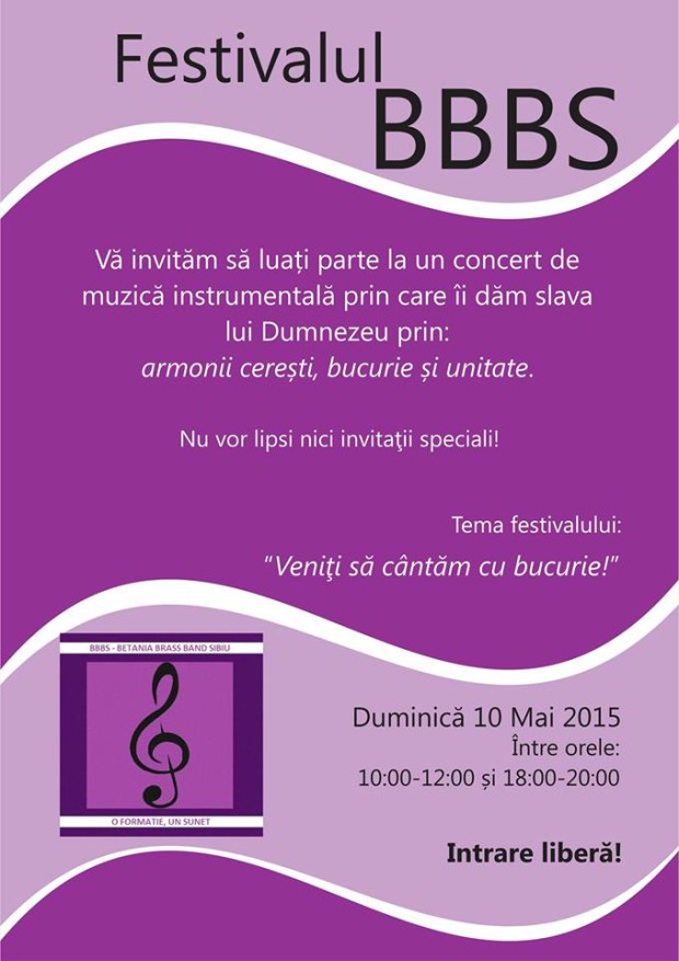 Festivalul National BBBS – ediția a II – a