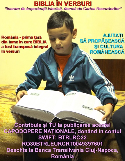 Ioan Ciorca, primul roman care a scris “Biblia in versuri”