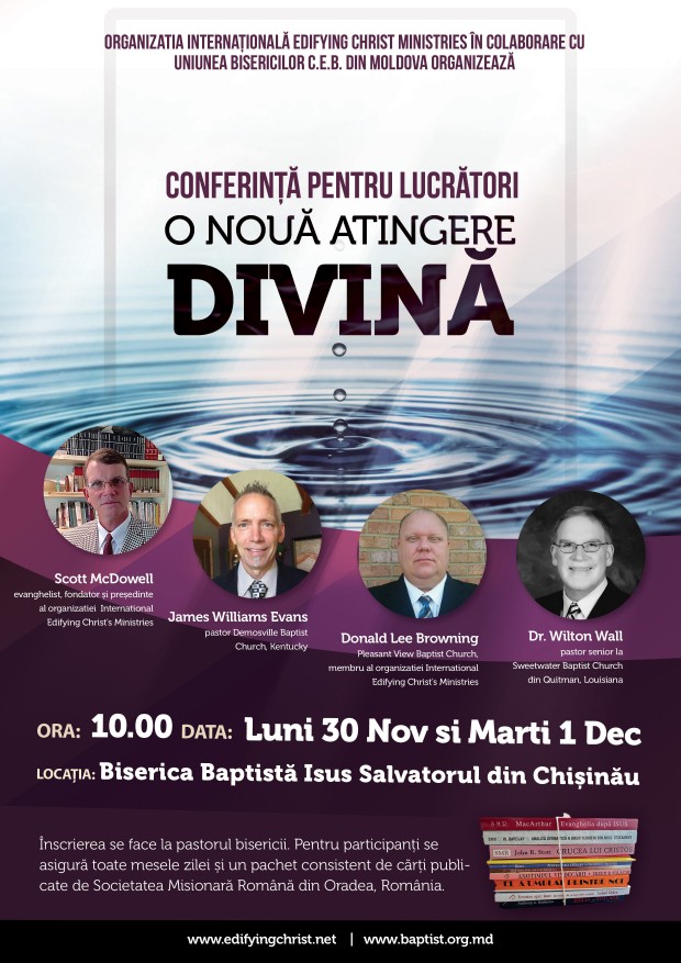 Conferinţa Pastorală din Republica Moldova: “O nouă atingere divină”