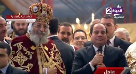Preşedintele Egiptului se angajează să reconstruiască toate bisericile distruse în ultimii ani