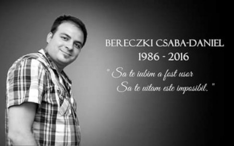 Daniel Csaba Bereczki, soţul lui Ile Stancu Bereczki, membră a formaţiei Cristocentric, a murit într-un accident aviatic