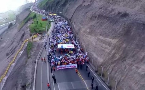 Peru: Marşul pentru viaţă a strâns peste 750,000 de participanţi