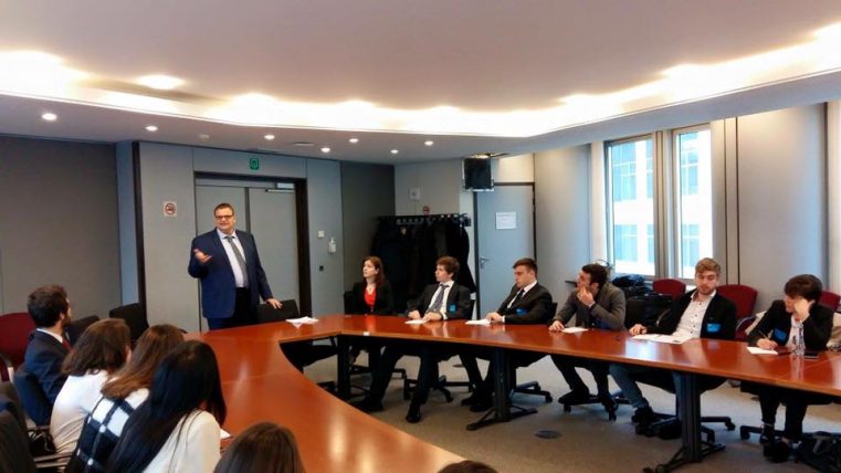 Studenţii Universităţii Europene din Roma în vizită la Parlamentul European