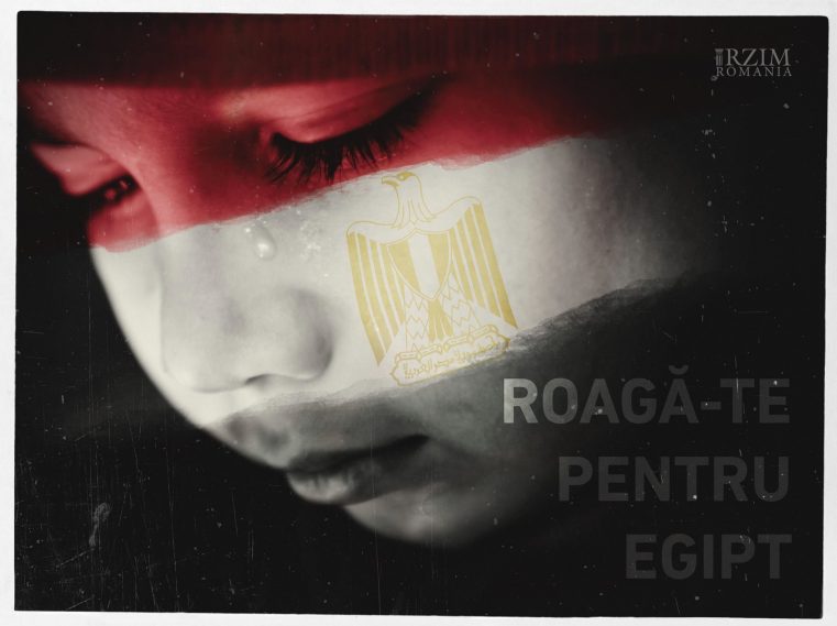 Haideţi pe genunchi în rugăciune pentru Egipt