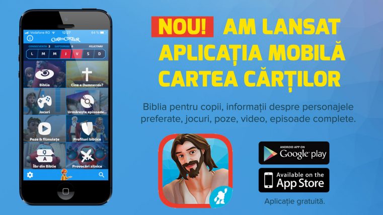 Alfa Omega TV a lansat aplicația mobilă Cartea Cărților în limba română!