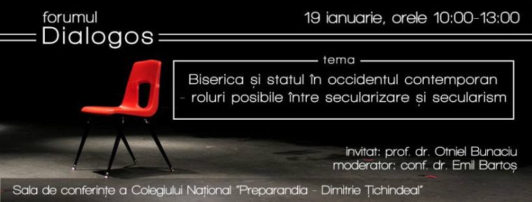 Otniel Bunaciu invitatul Forumului Dialog