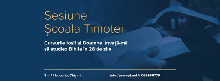 Școala Timotei începe anul cu cercetarea Scripturilor la Chișinău