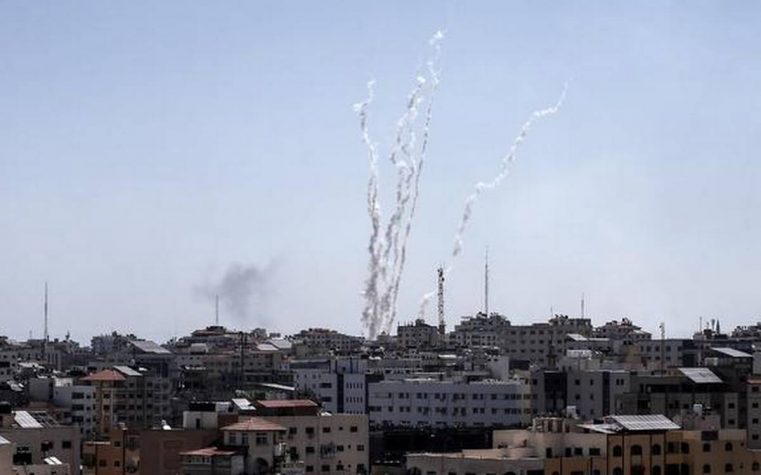 Israelul atacat cu rachete lansate din Fâşia Gaza
