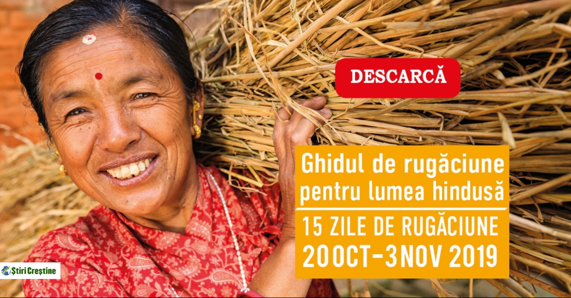 Descarcă ACUM GHIDUL: „15 Zile de Rugăciune pentru Lumea Hindusă”
