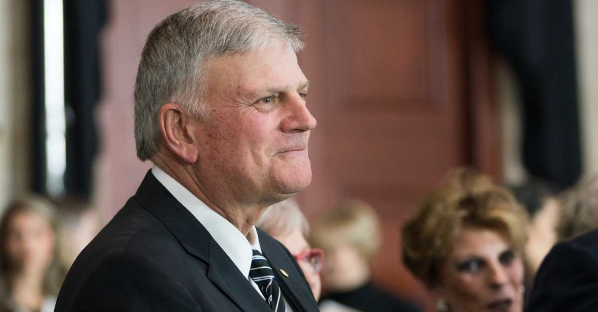 Evenimentul lui Franklin Graham a fost anulat pentru că acesta vede căsătoria homosexuală un păcat