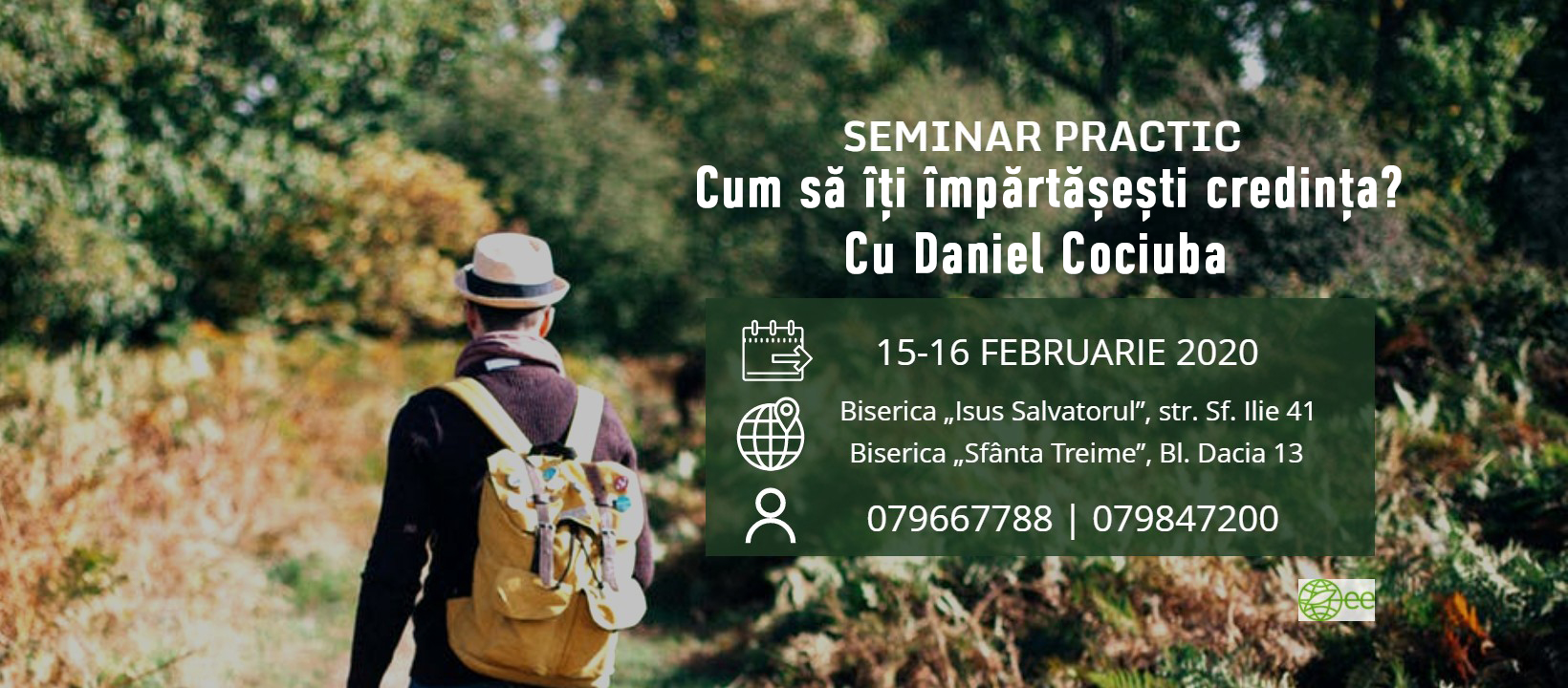 SEMINAR PRACTIC „Cum să îți împărtășești credința?” cu Daniel Cociuba la Chișinău, Republica Moldova