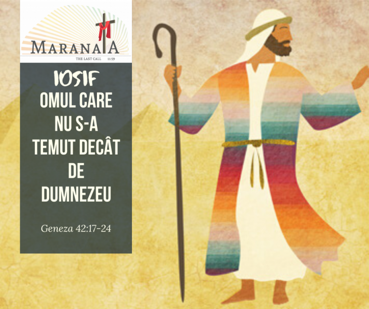 Confruntă Fricile: „Iosif – omul care nu s-a temut decât de Dumnezeu”, de Remus Runcan