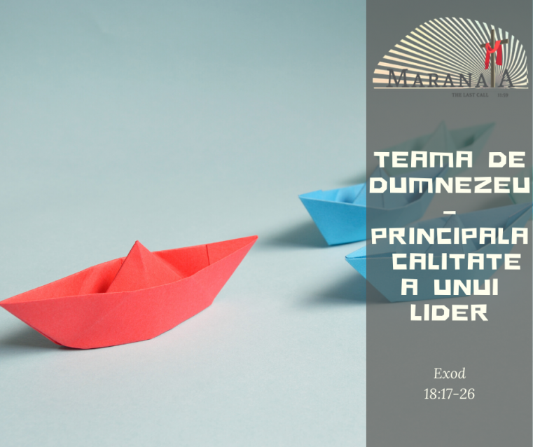 Confruntă Fricile: „Teama de Dumnezeu – principala calitate a unui lider”, de Remus Runcan
