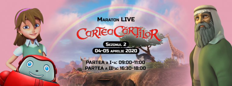 Maraton Cartea Cărților LIVE, sezonul 2!