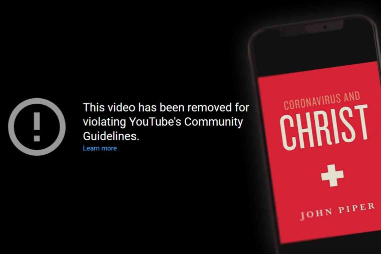 YouTube a blocat cartea audio a lui John Piper, „Coronavirus și Hristos”