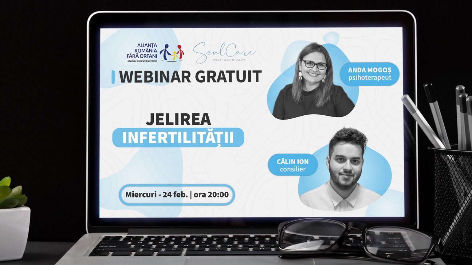 WEBINAR ARFO: „Jelirea Infertilității” cu Anda Mogoș și Călin Ion