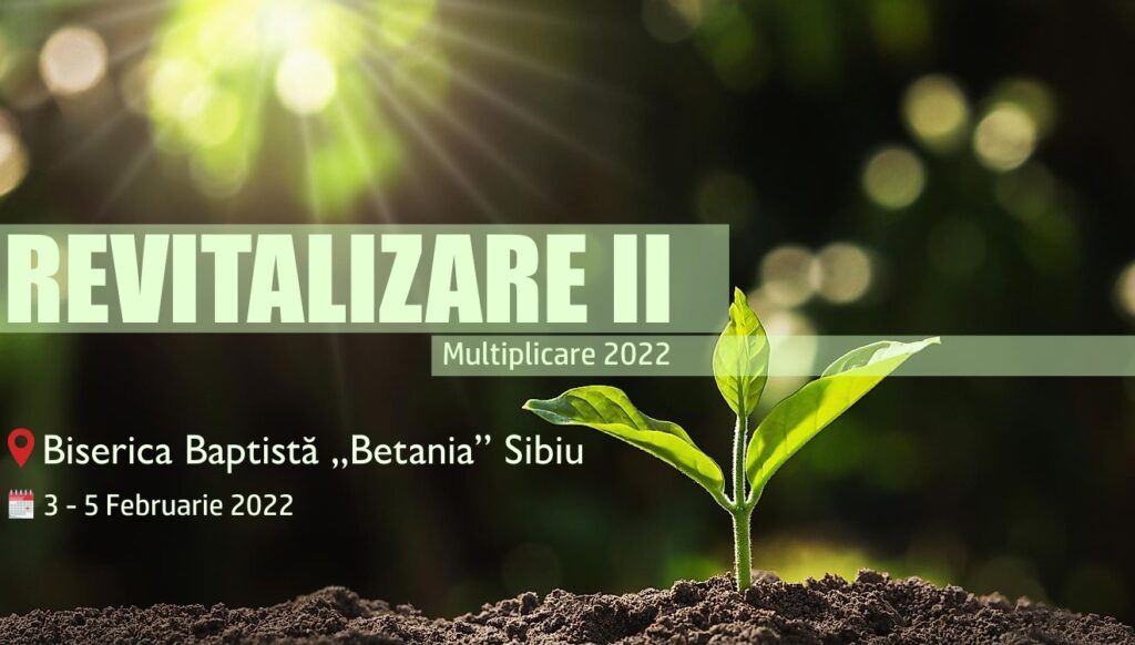 COMUNICAT Conferința „Revitalizare 2.0” la Sibiu