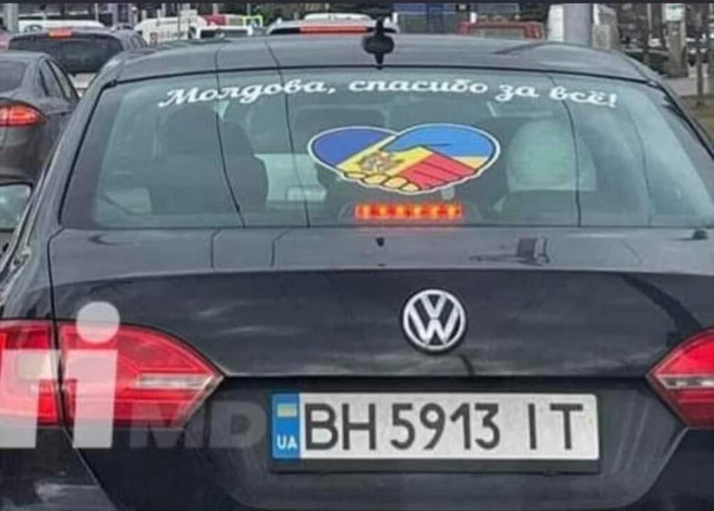 Mesajul emoționant al unui șofer ucrainean pentru Moldova