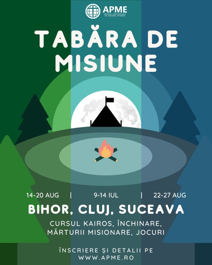 Agenția Penticostală de Misiune Externă dă startul sezonului de tabere de misiune