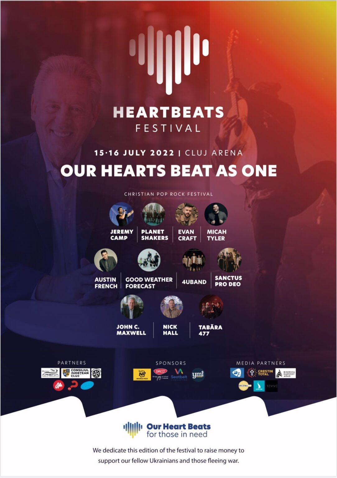 HeartBeats Festival: Cluj-Napoca 15 – 16 iulie 2022