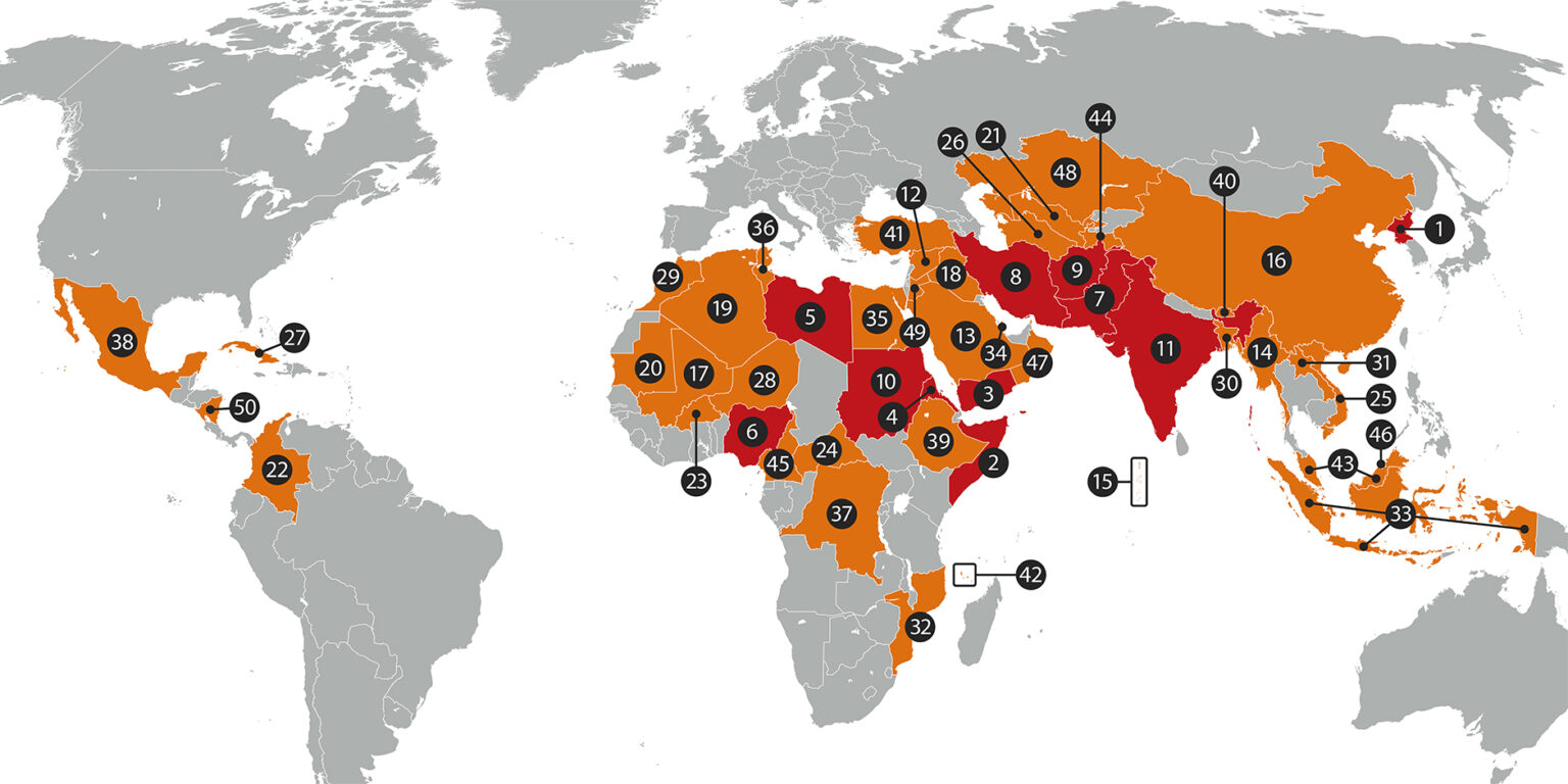 A apărut Topul Mondial al Persecuției pe anul 2023