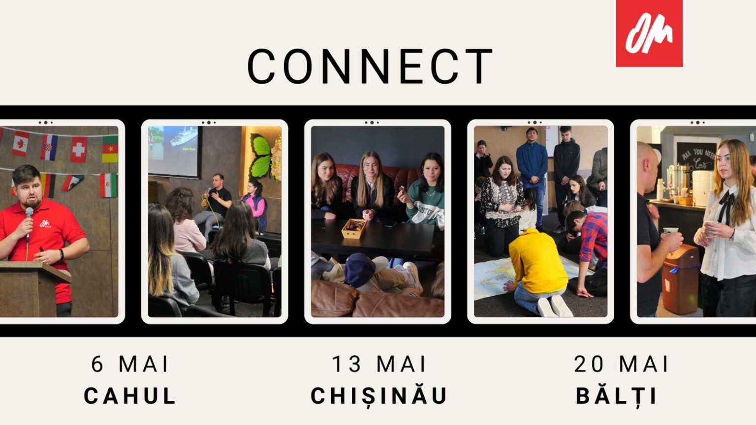 Conferința CONNECT în luna mai la Cahul, Chișinău și Bălți