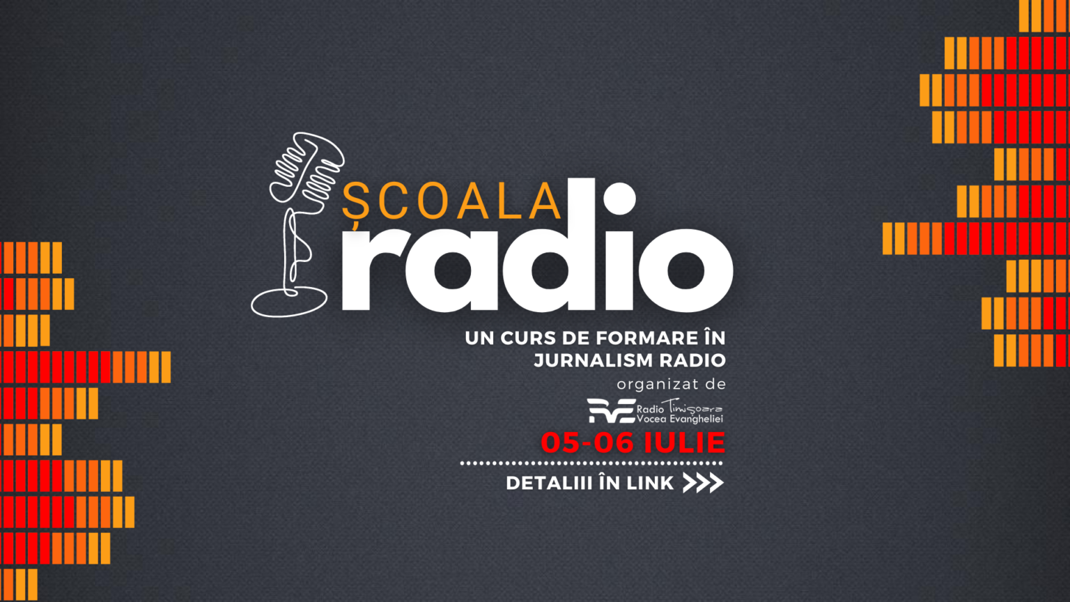 Curs de Jurnalism Radio cu echipa RVE Timișoara