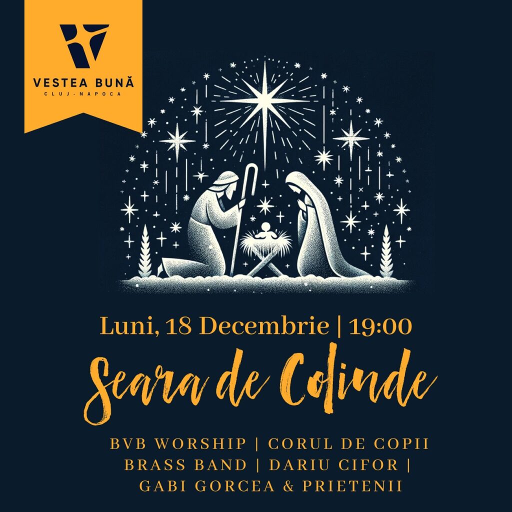 Seară de colinde tradiționale și contemporane la Cluj-Napoca