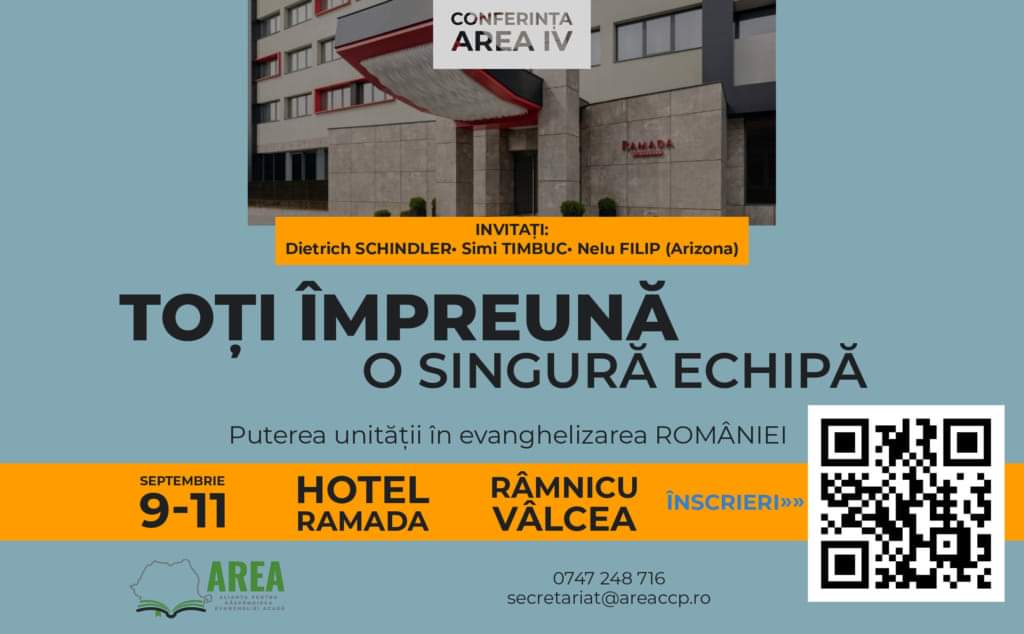 Conferința AREA IV – Râmnicu Vâlcea: Toți împreună – o singură echipă