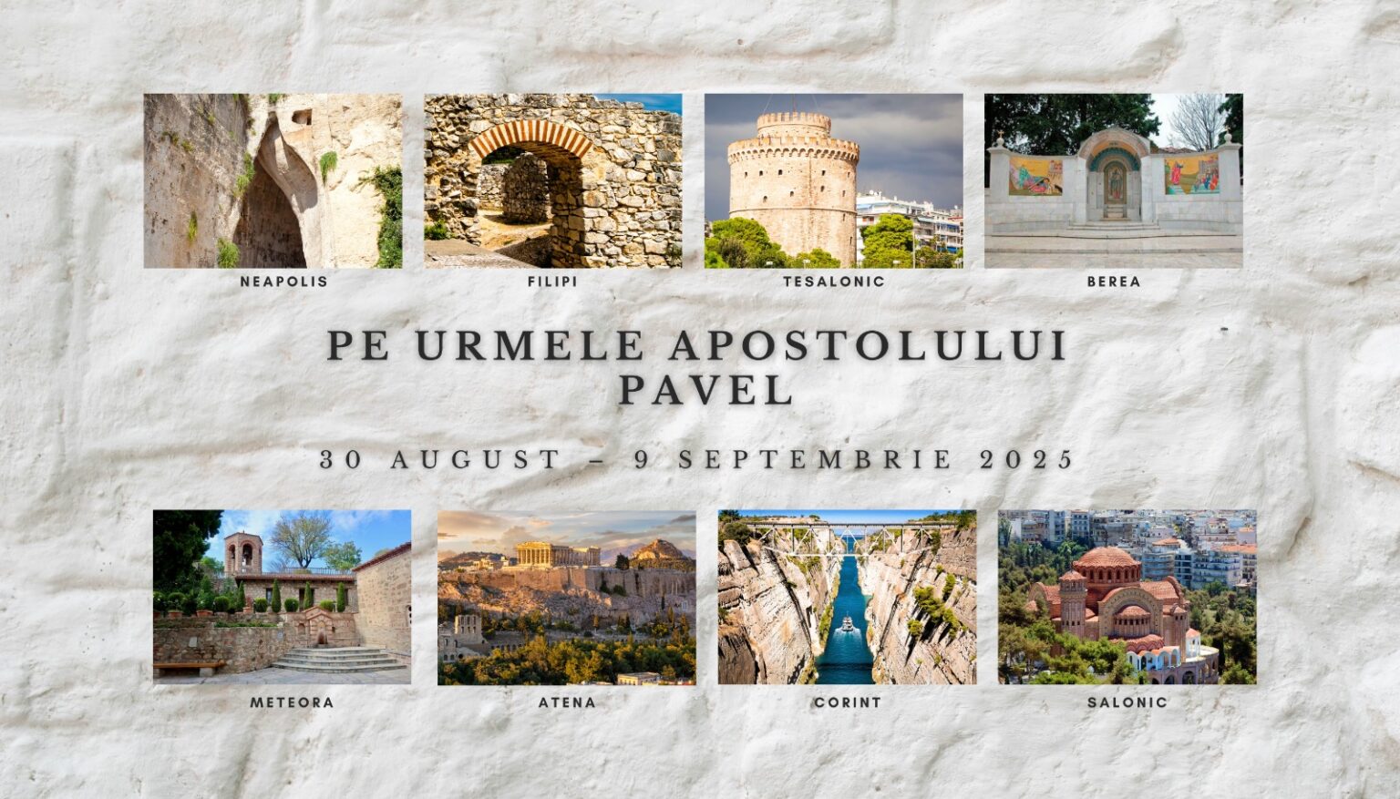 10 zile pe urmele lui Pavel: O călătorie prin locurile unde a prins viață Evanghelia în Europa