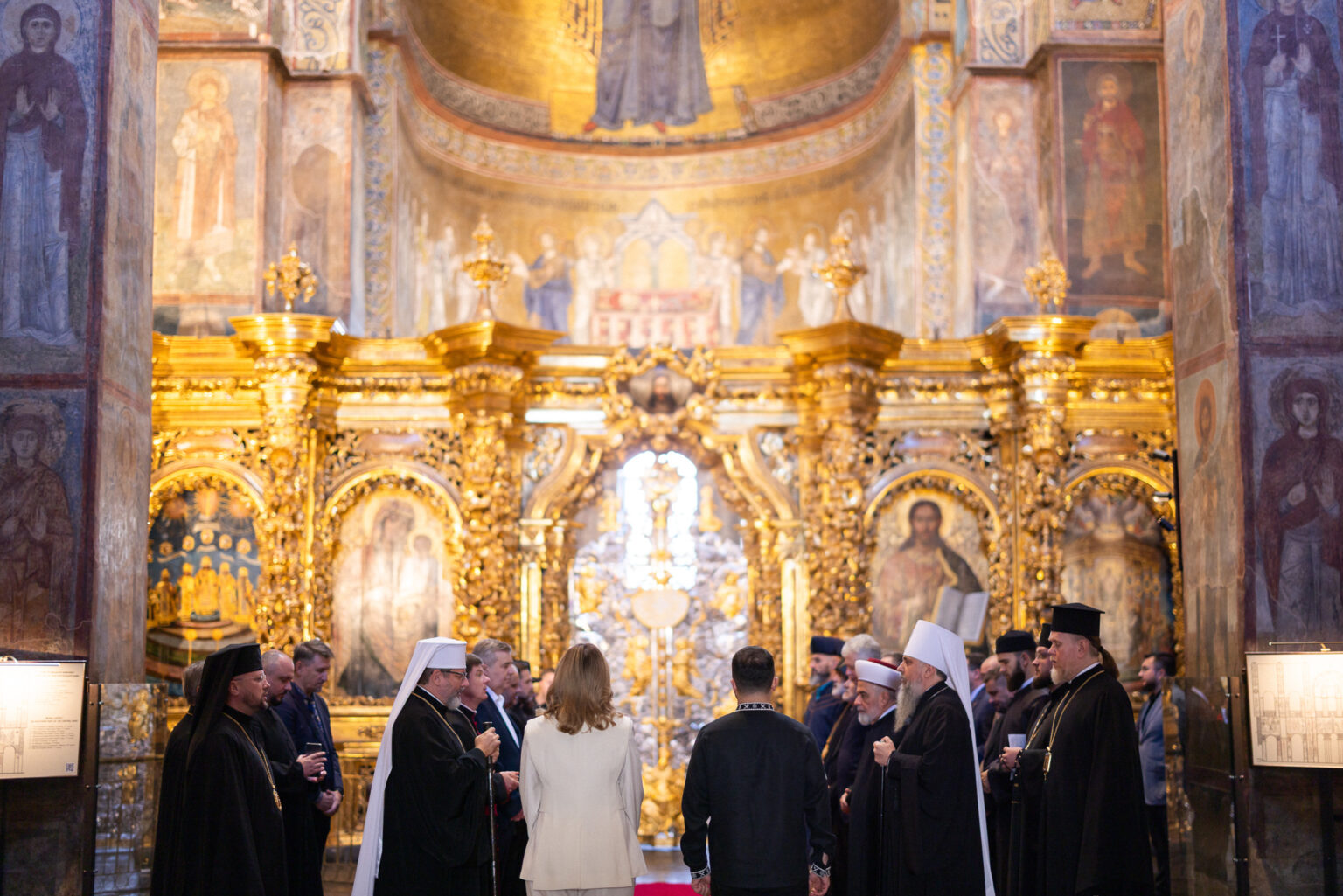Rugăciunea interconfesională la catedrala Sfânta Sofia din Kiev: 25 de ani de tradiție în Ziua Independenței Ucrainei