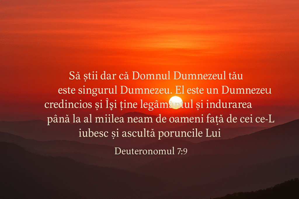 DEVOȚIONAL: De la promisiuni la legăminte împlinite