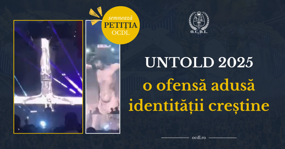 SEMNEAZĂ PETIȚIA OCDL: „UNTOLD 2025 – o ofensă adusă identității creștine”
