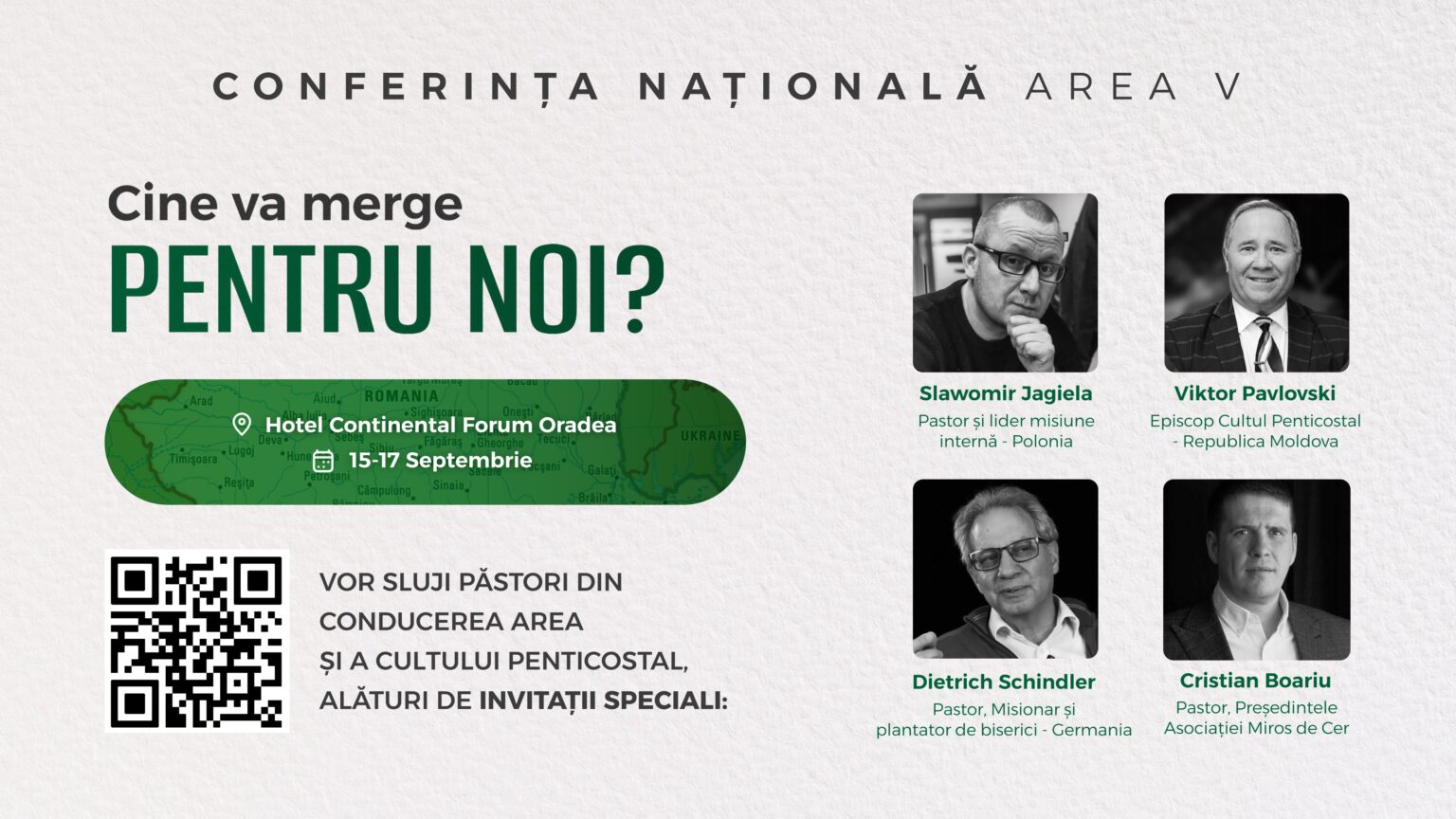 Conferința AREA V, la Oradea: „Cine va merge pentru NOI?”