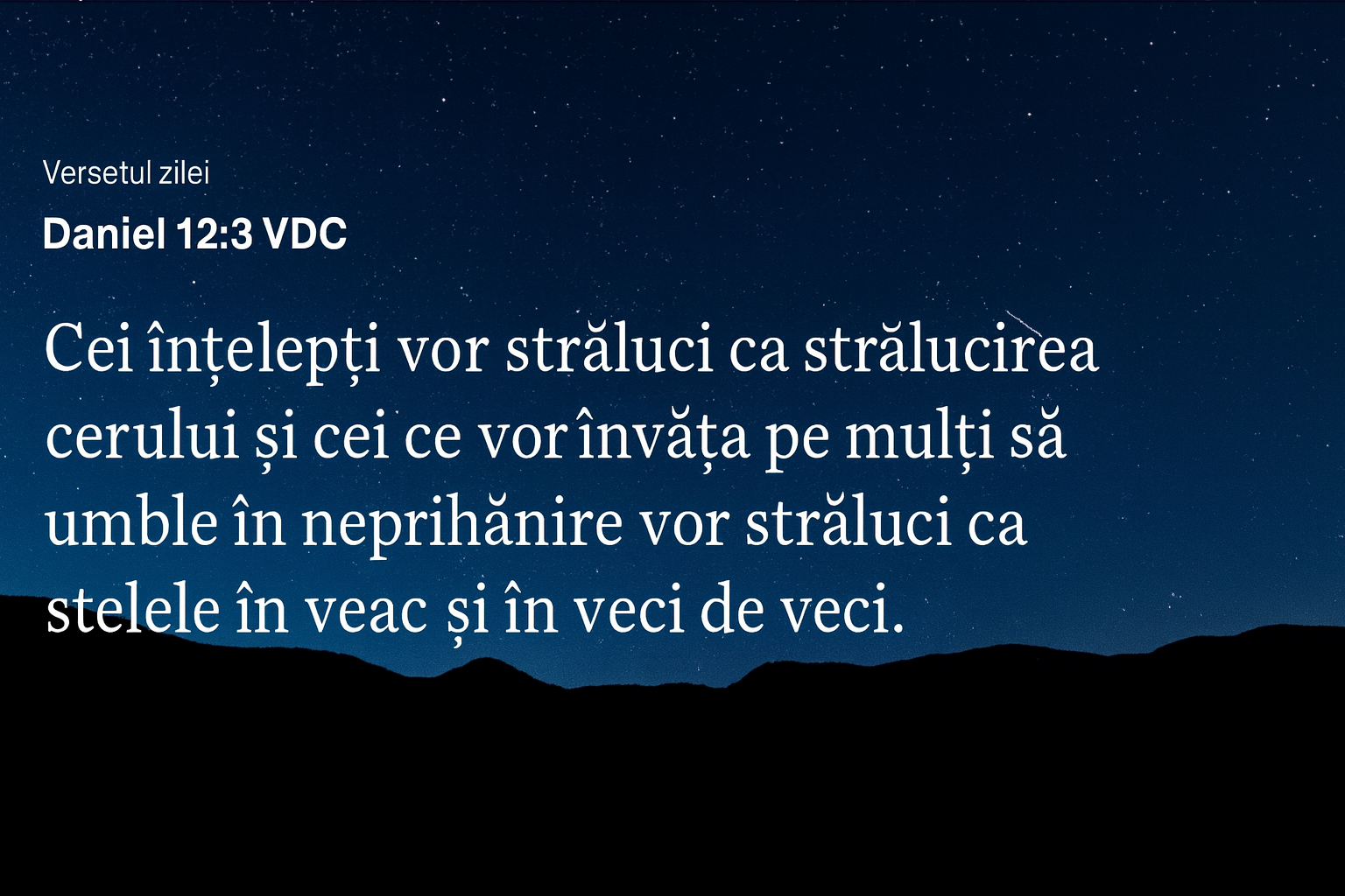 DEVOȚIONAL: Cum să trăiești cu înțelepciune