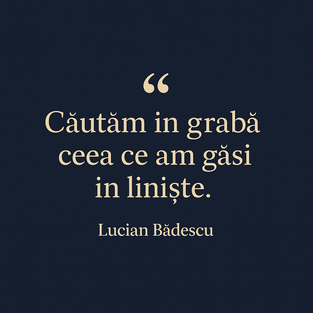 Gândul Zilei: „Fericirea începe din tine, cu Dumnezeu”