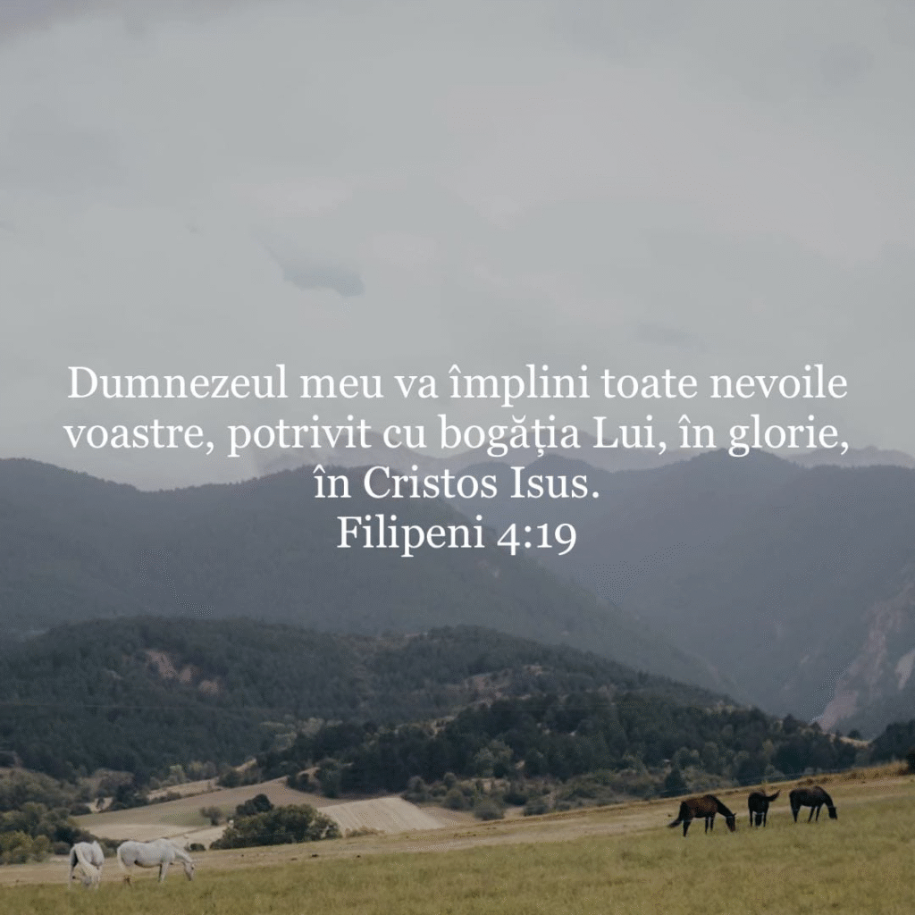 DEVOȚIONAL: Bogății nelimitate