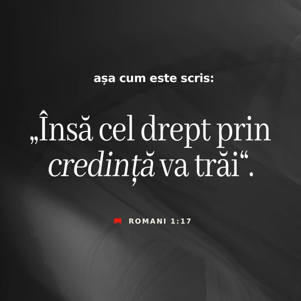 DEVOȚIONAL: Neprihănit prin credință