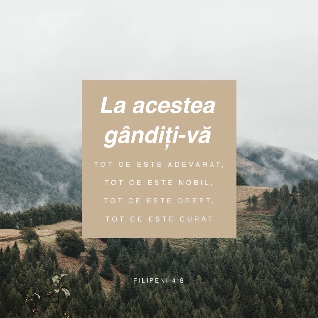 DEVOȚIONAL: Gândește-te la asta
