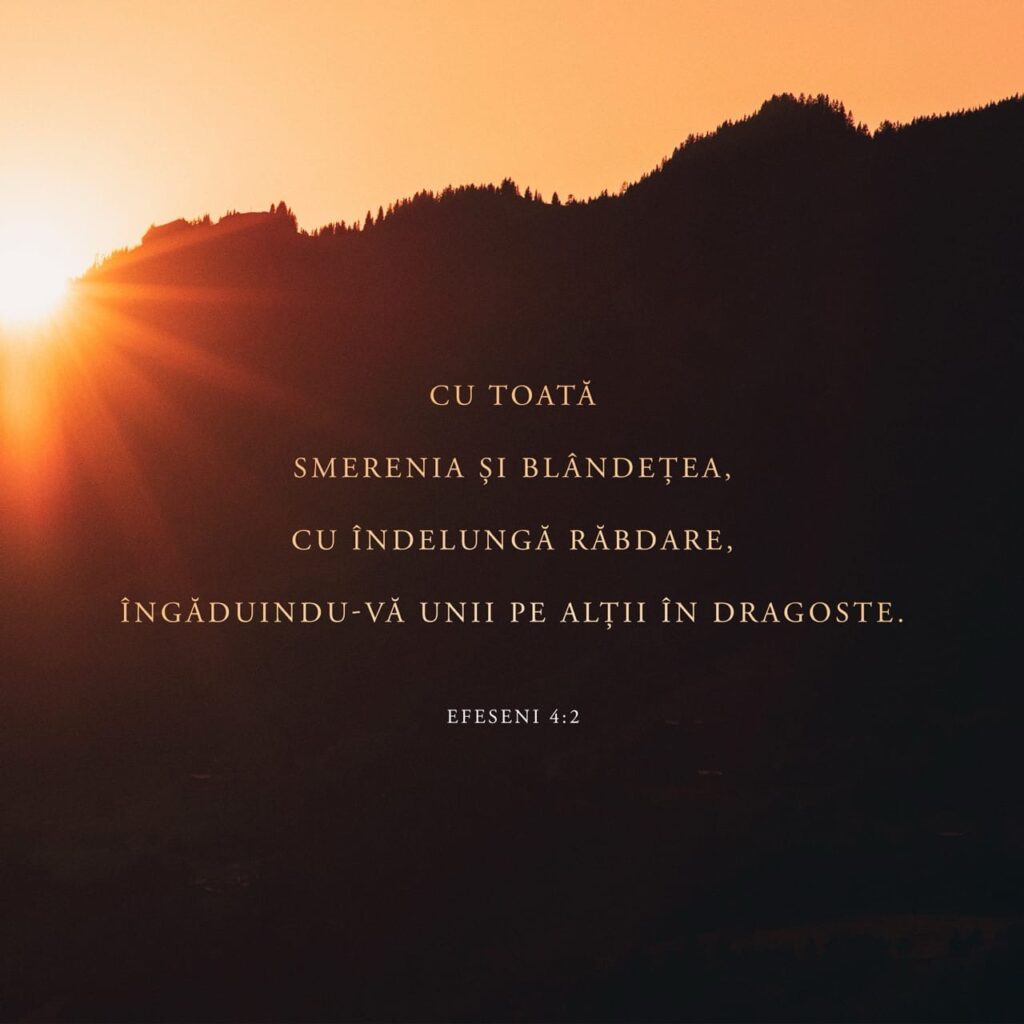 DEVOȚIONAL: Învățând să trăim în smerenie
